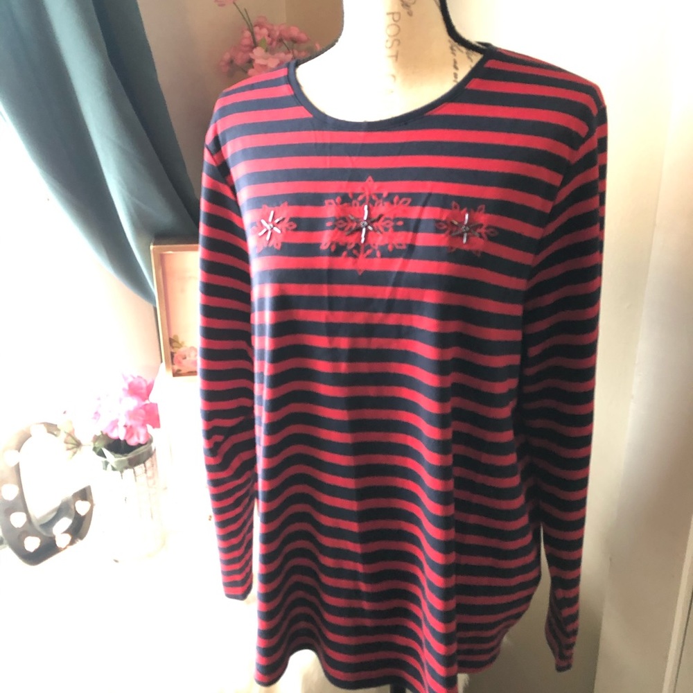 3 for $10 🌻 [Croft & Barrow] Ladies 1X Top - Picture 3 of 11